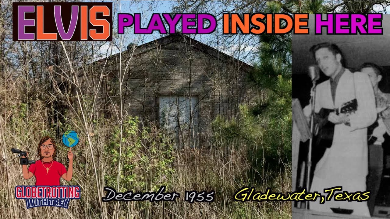 Early Elvis Concert in 1954 (Mint Club) Gladewater Texas.. It&rsquo;s still here! ⚡️See It, Explore It&hellip; ⚡️
