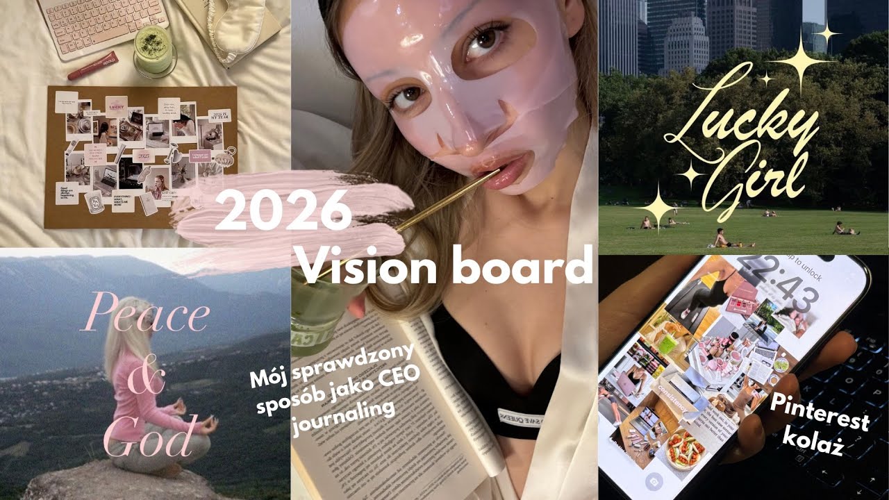2026 vision board na pintereście 💌🧠