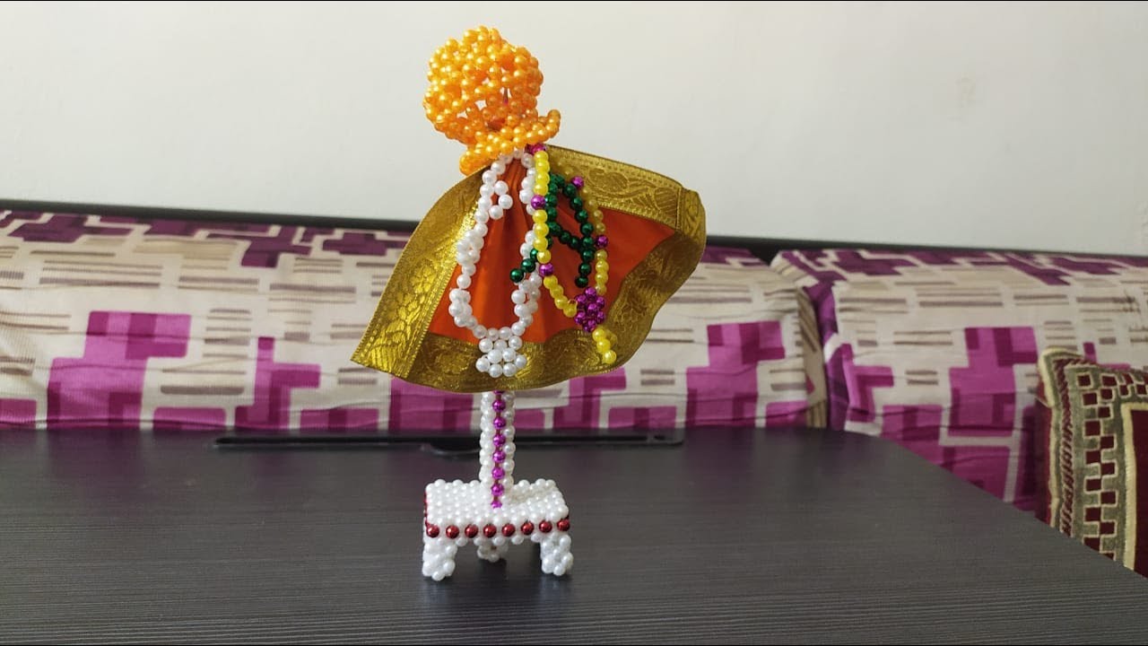 How to make beaded Gudi || Part 2 || मोत्याची गुडी || #GudiPadwa Special