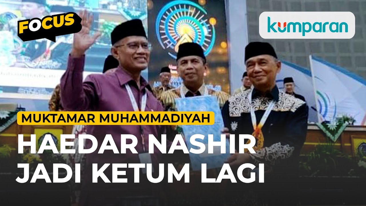 [FULL] Penetapan Ketua Umum Pimpinan Pusat Muhammadiyah 2022-2027