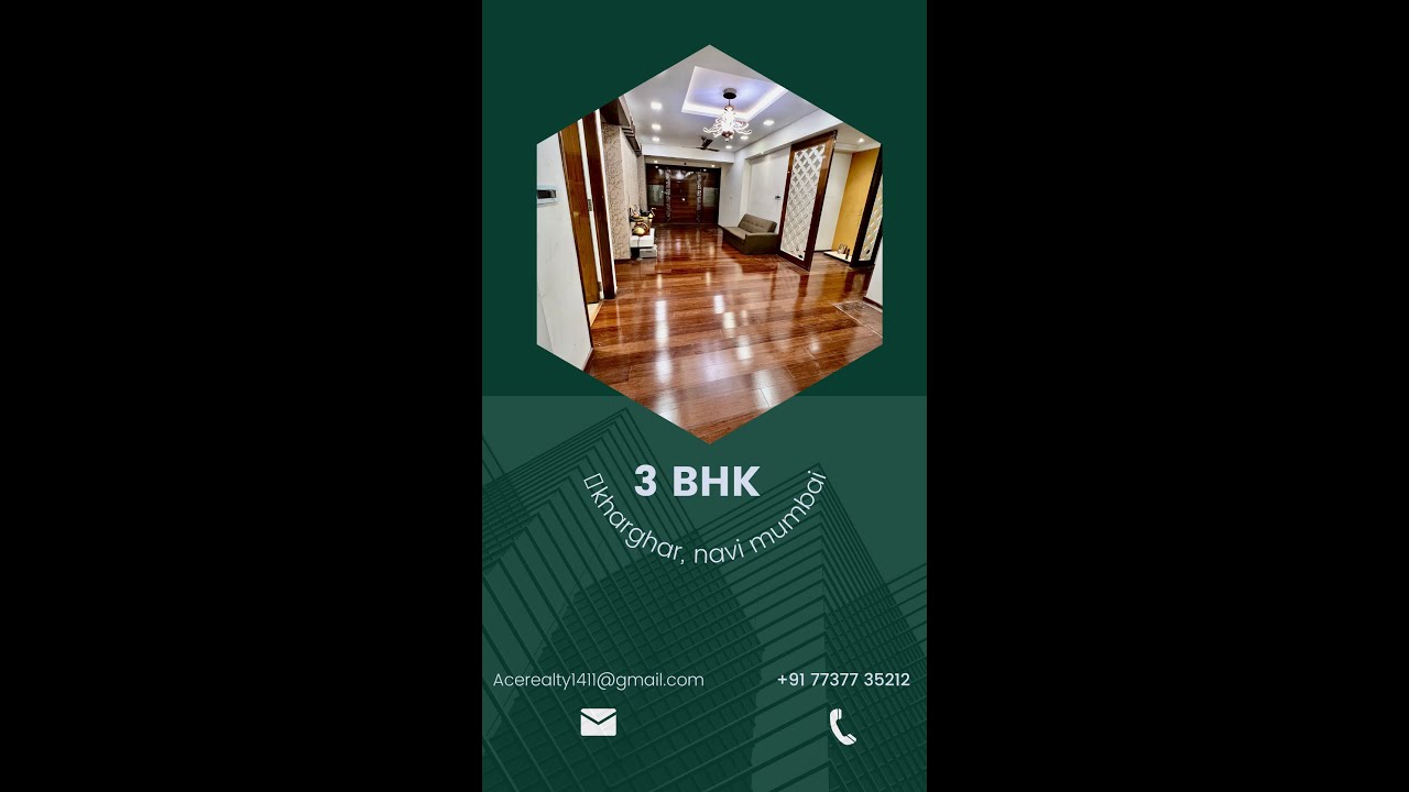 FOR SALE | 3BHK FLAT HIGHLIGHTS | KHARGHAR #navimumbai #acerealty