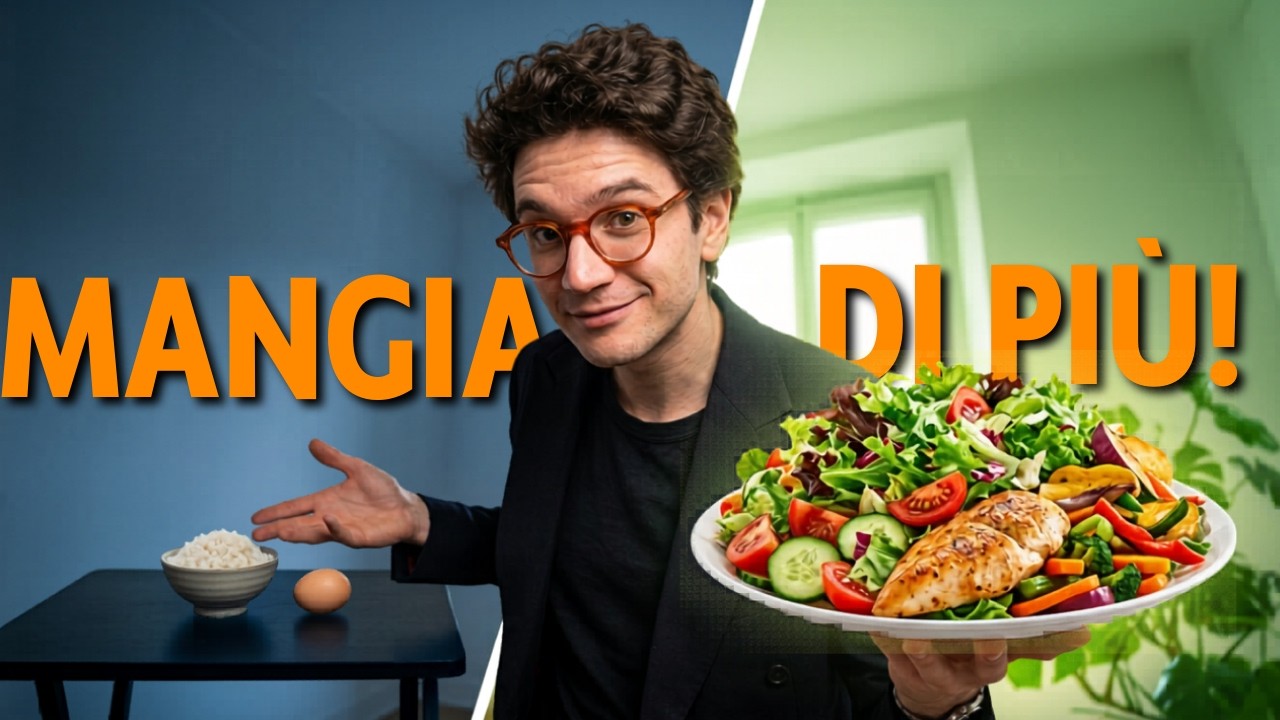 Fame Tutto il Giorno? Ecco Come Mangiare DI PIÙ e Dimagrire Lo Stesso