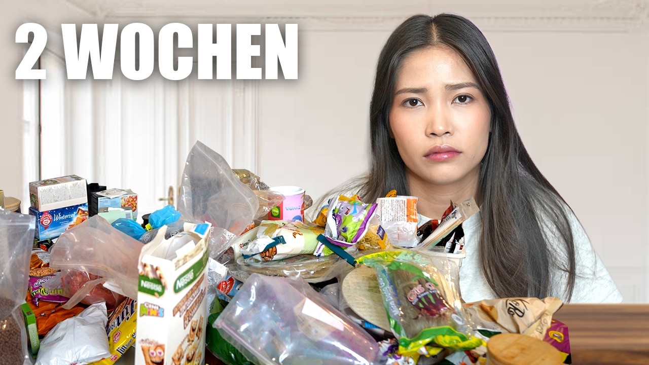 2 Wochen NUR Reste essen bis alles weg ist (Influencer Vorratsschrank)
