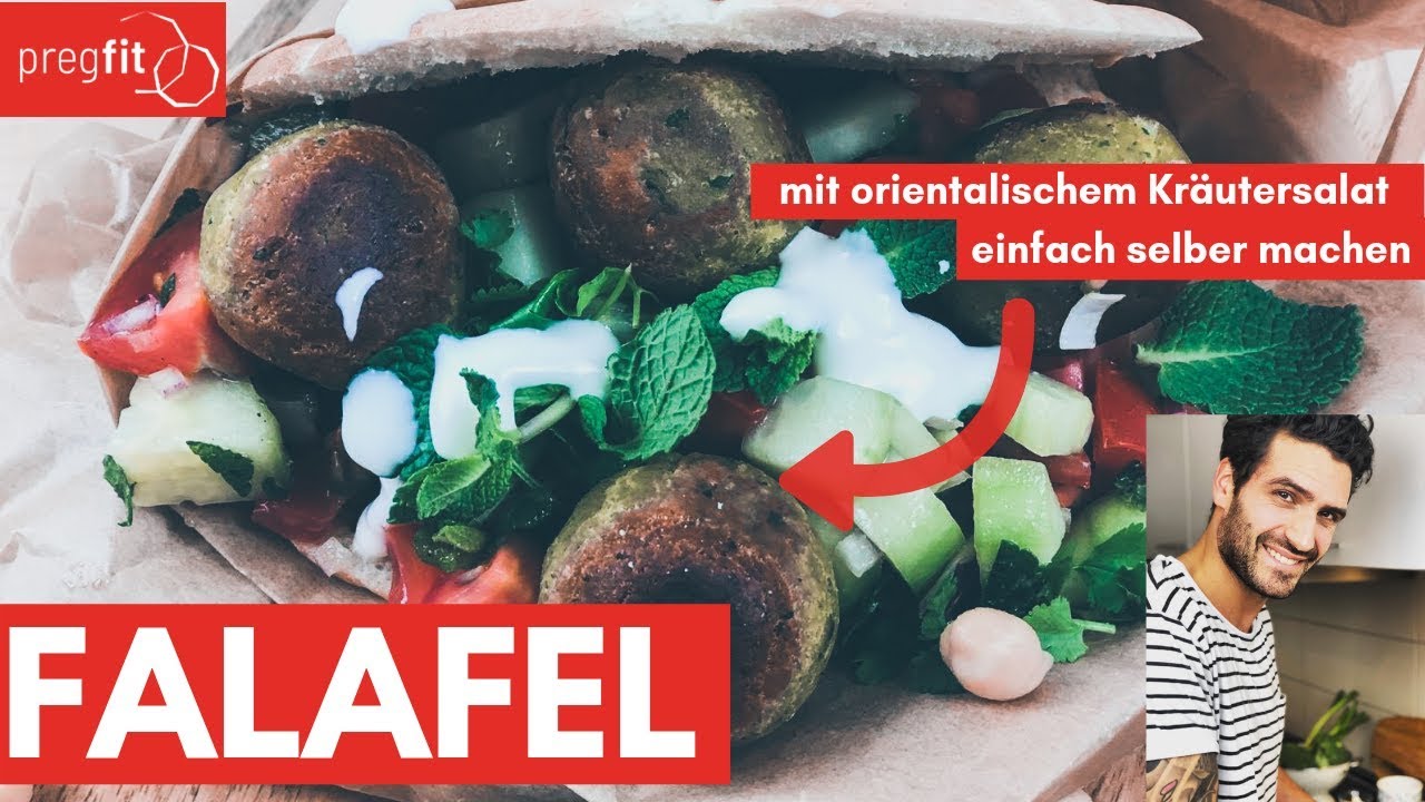 Leckere Falafel selber machen | pregfit | so wird's richtig lecker