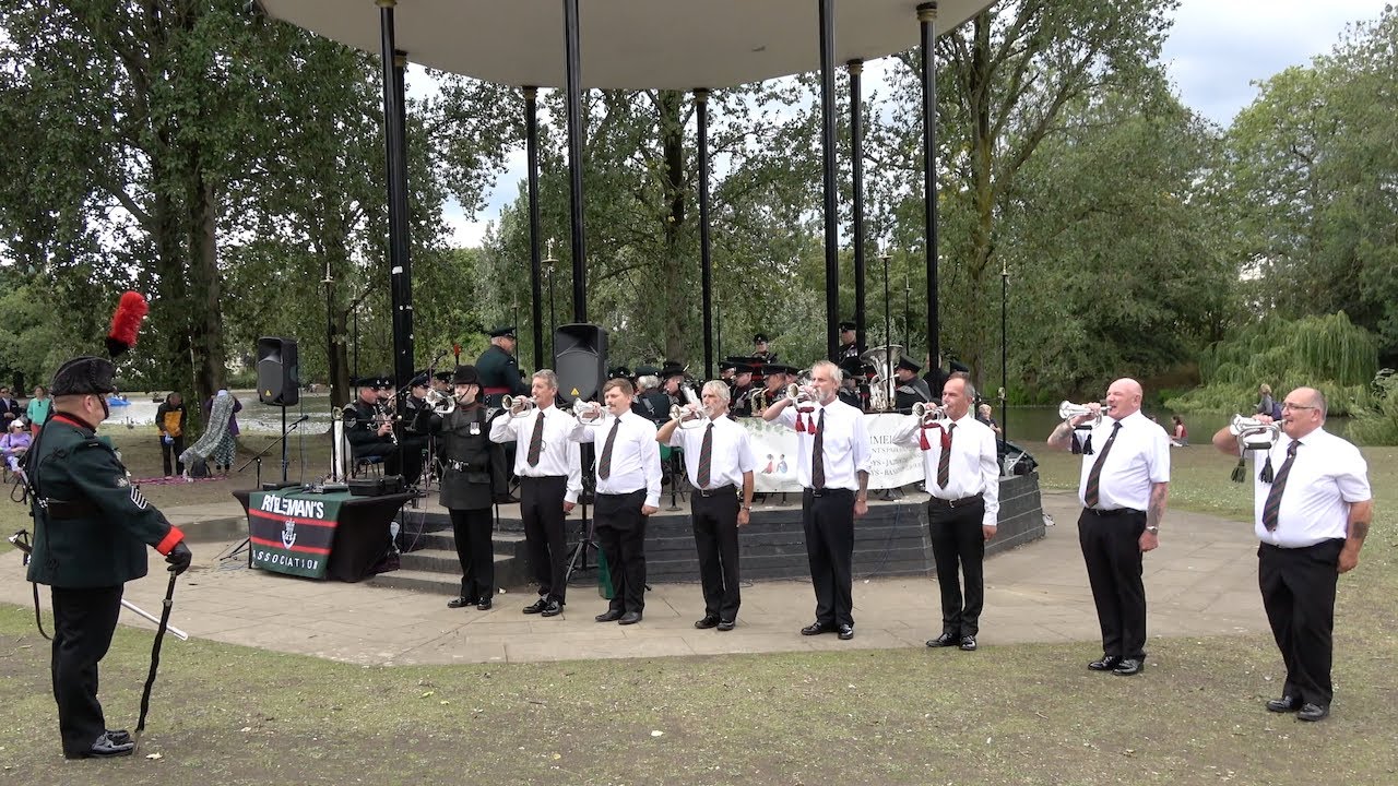 The Waterloo Band & Bugles  of The Rifles: Regents Park Concert.