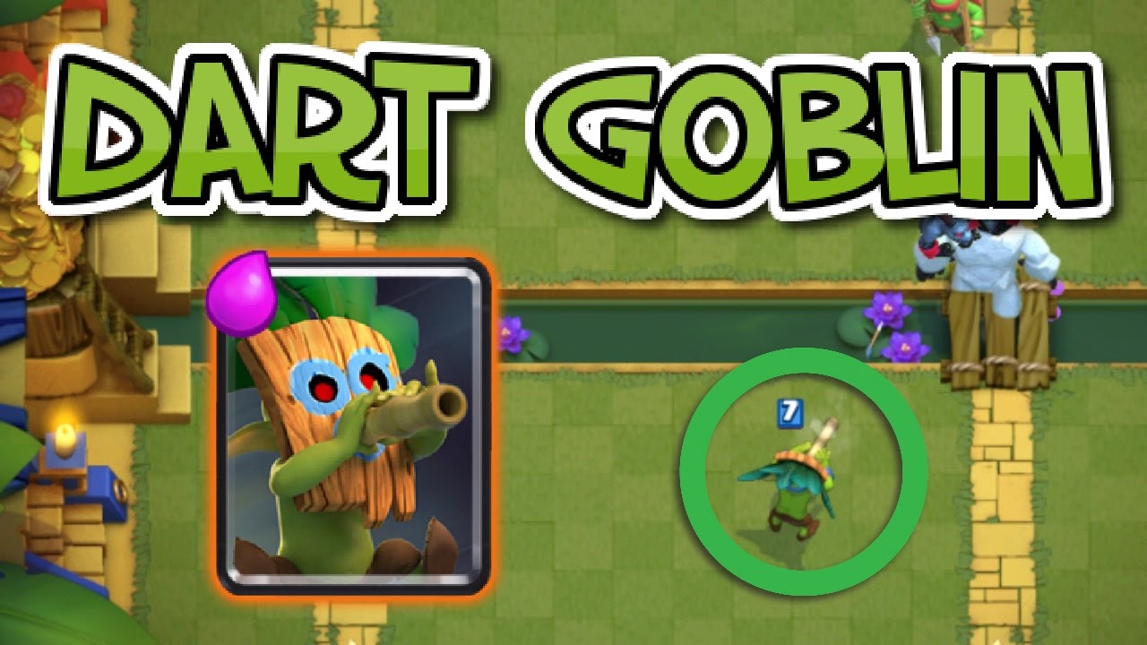 DART GOBLIN IN ACTIE - NIEUWE KAART - Clash Royale