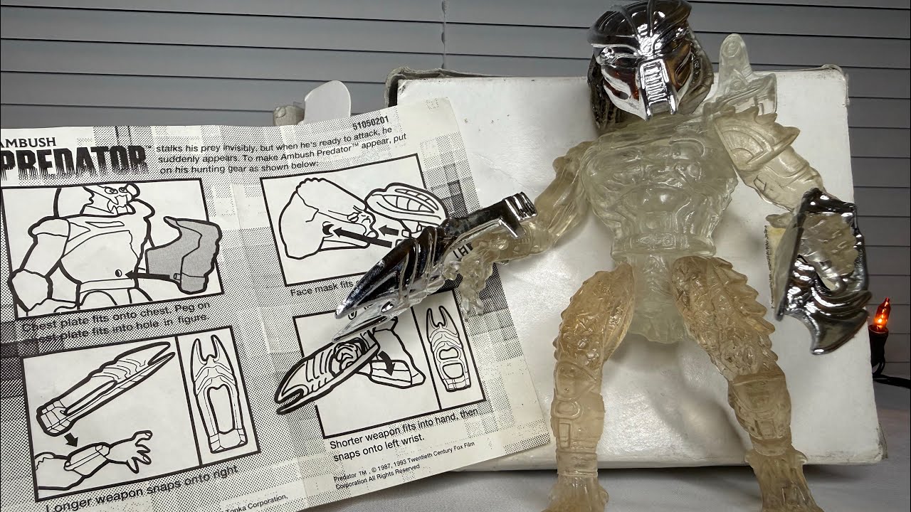 Unboxing Kenner’s 1994 Mail Away Ambush Predator! 