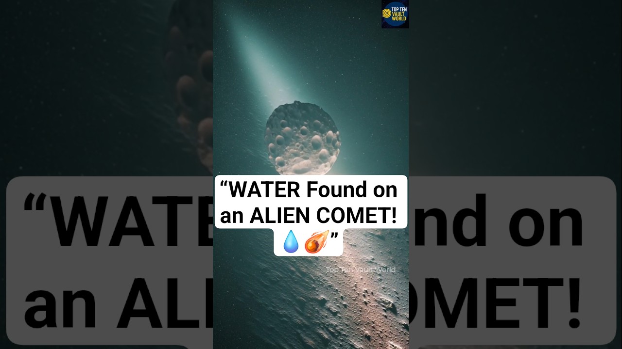 “NASA Just Found WATER on an Interstellar Comet! 🌌💧”