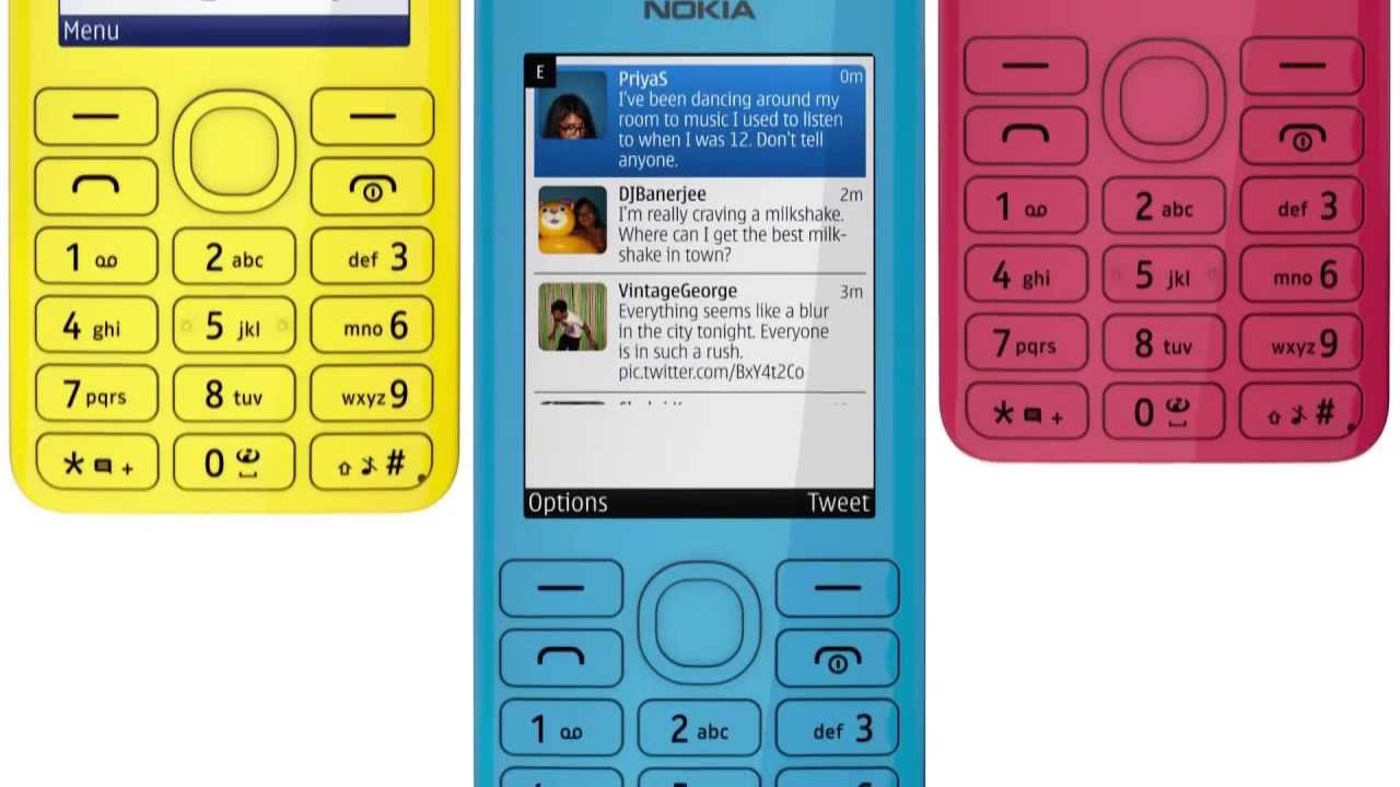 Nokia 206 (tuote: 689071,689075, 689079, 689080, 689081)