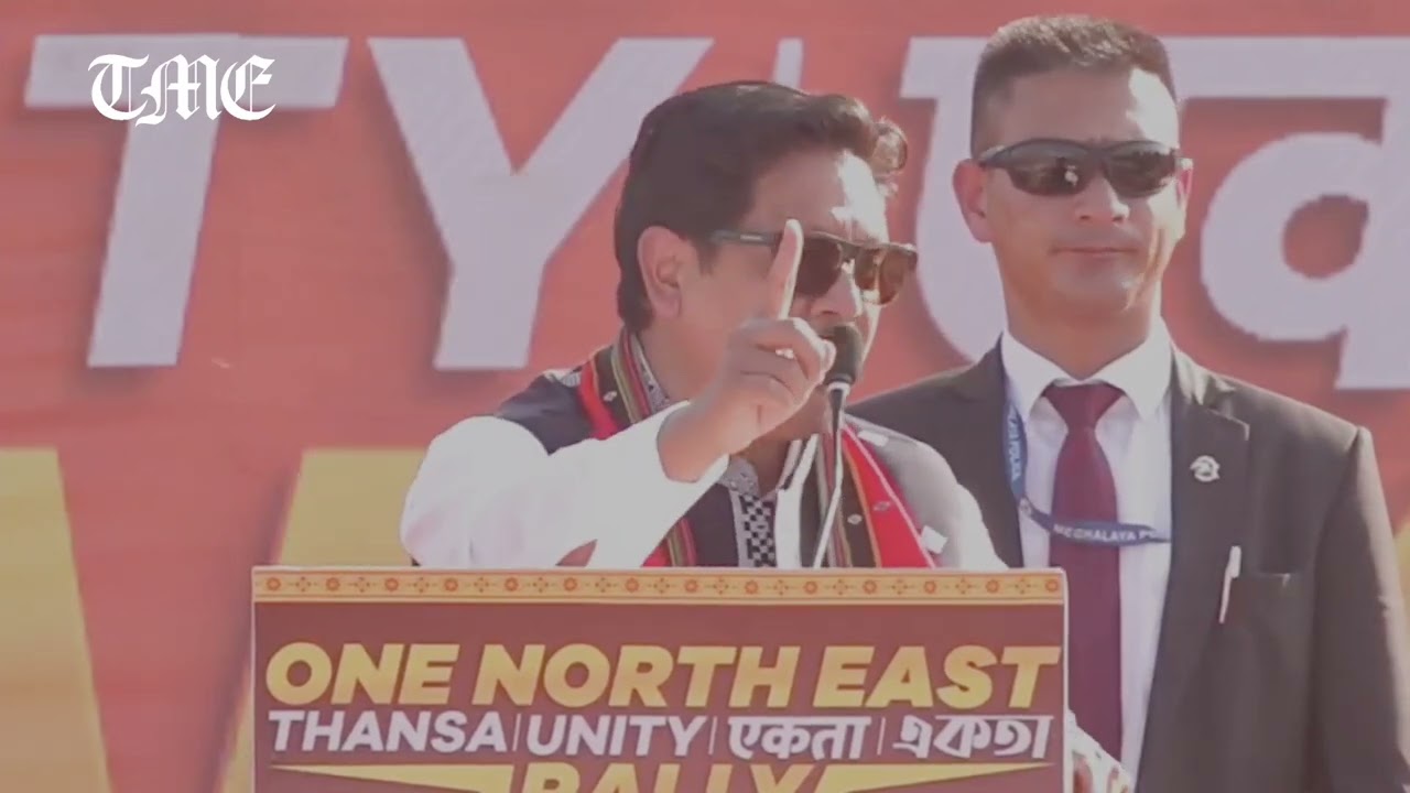CM Conrad Sangma's fiery speech unites Northeast 