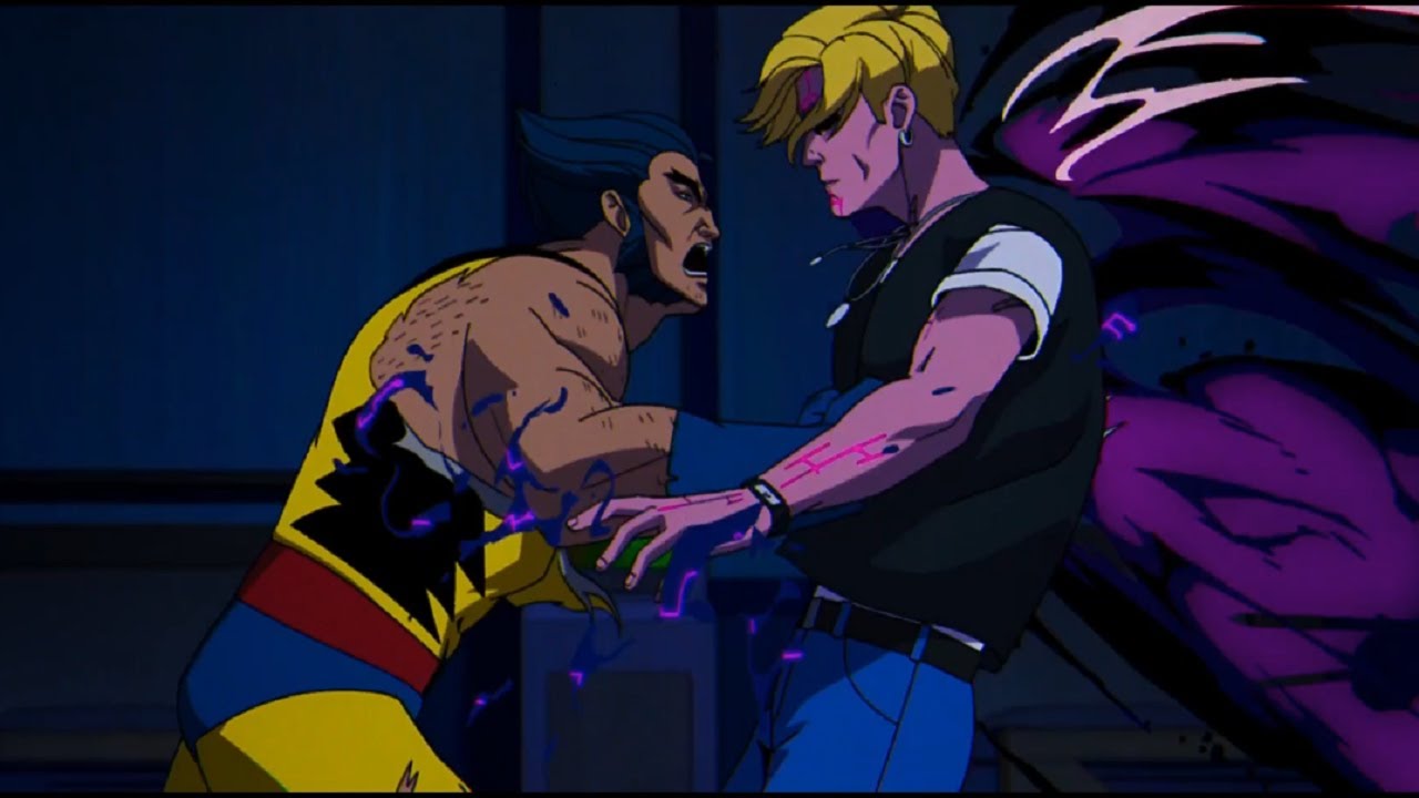 Wolverine & Nightcrawler VS Sentinels Robots Full Fight Scene - Ending  | X-Men 97 Episode 8