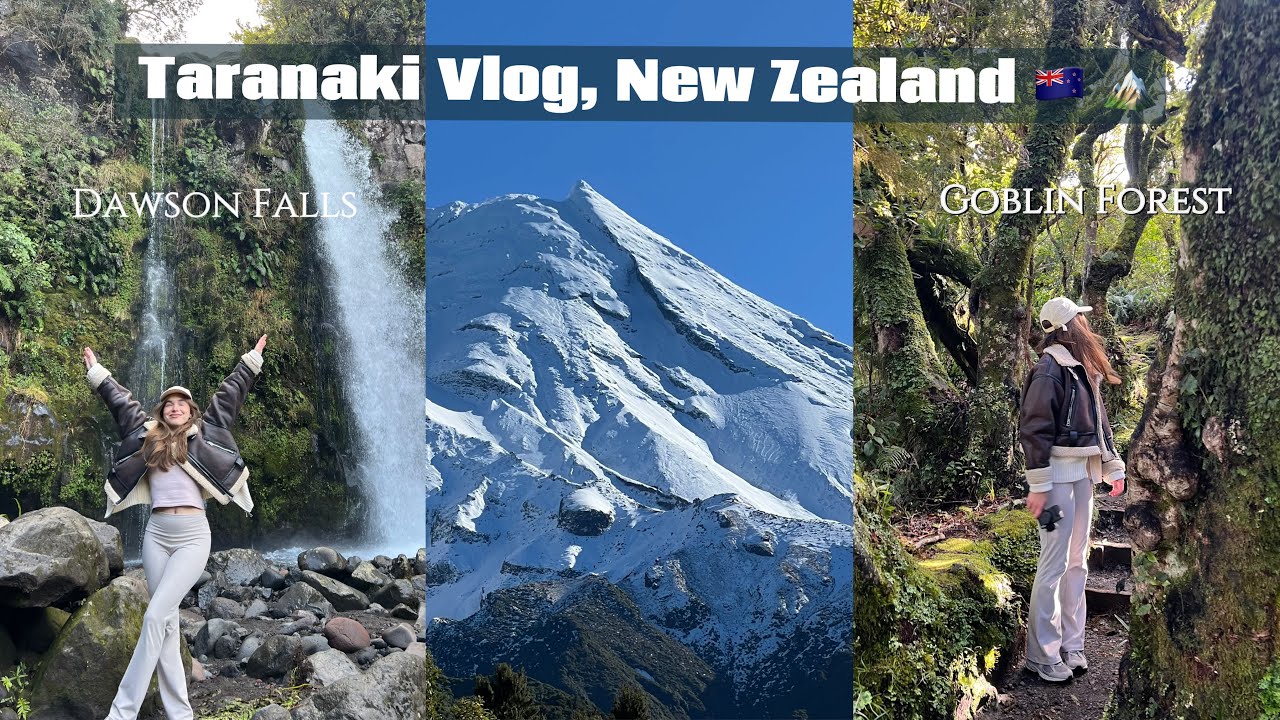 Taranaki in Winter 🇳🇿🏔️❄️ A Journey Through New Zealand Most Underrated Region