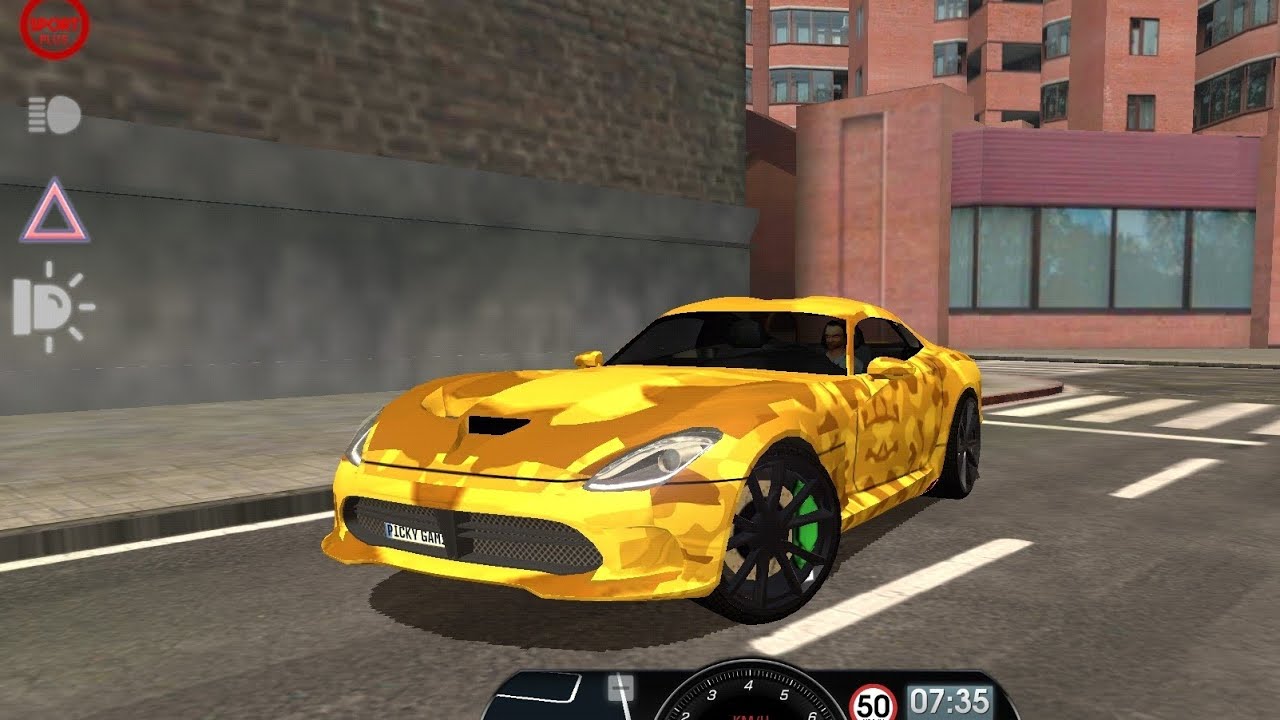 Dodge Viper Srt driving school simulator 