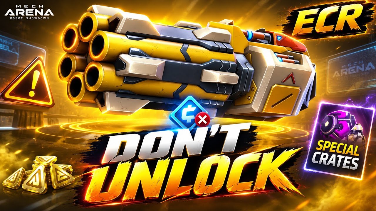 DON'T UNLOCK CHARGED ROCKET 10! 😱 NEW CRATE RUSH EVENT | SAVE YOUR A-COINS! | MECH ARENA