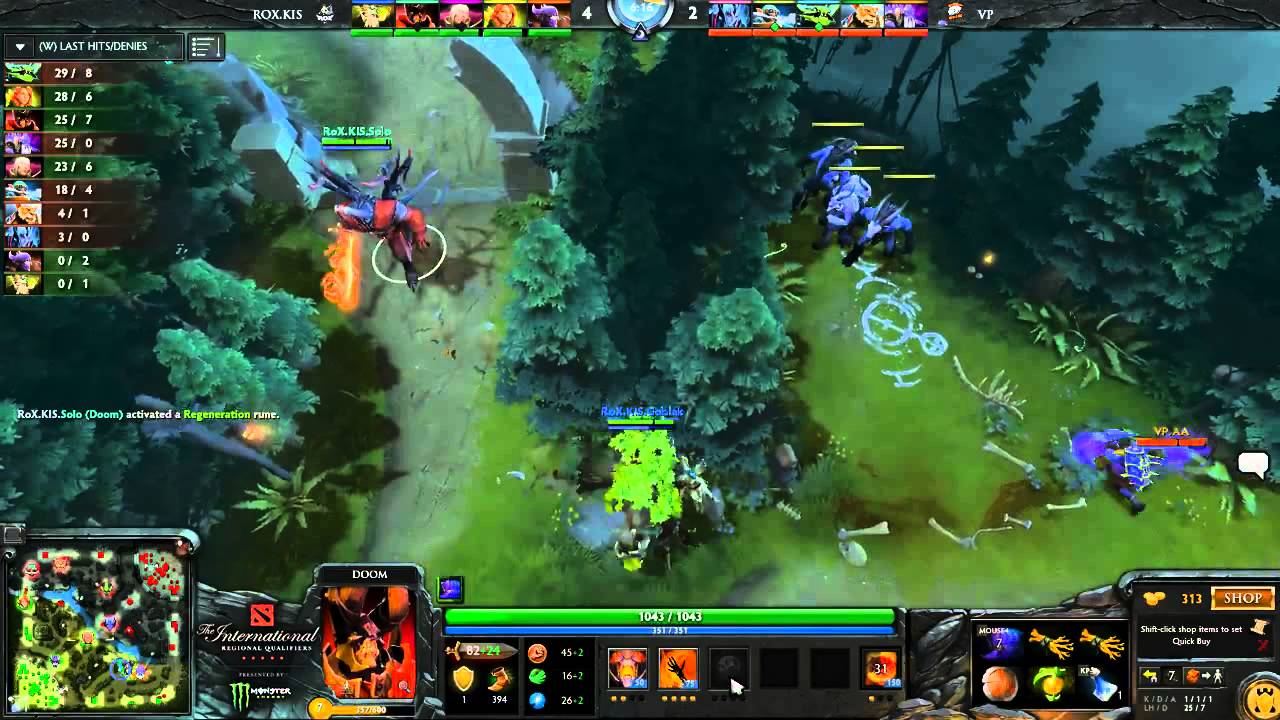 Rox.Kis vs VP - The International 4 Dota 2 Qualifiers - @Luminousinverse @Draskyl