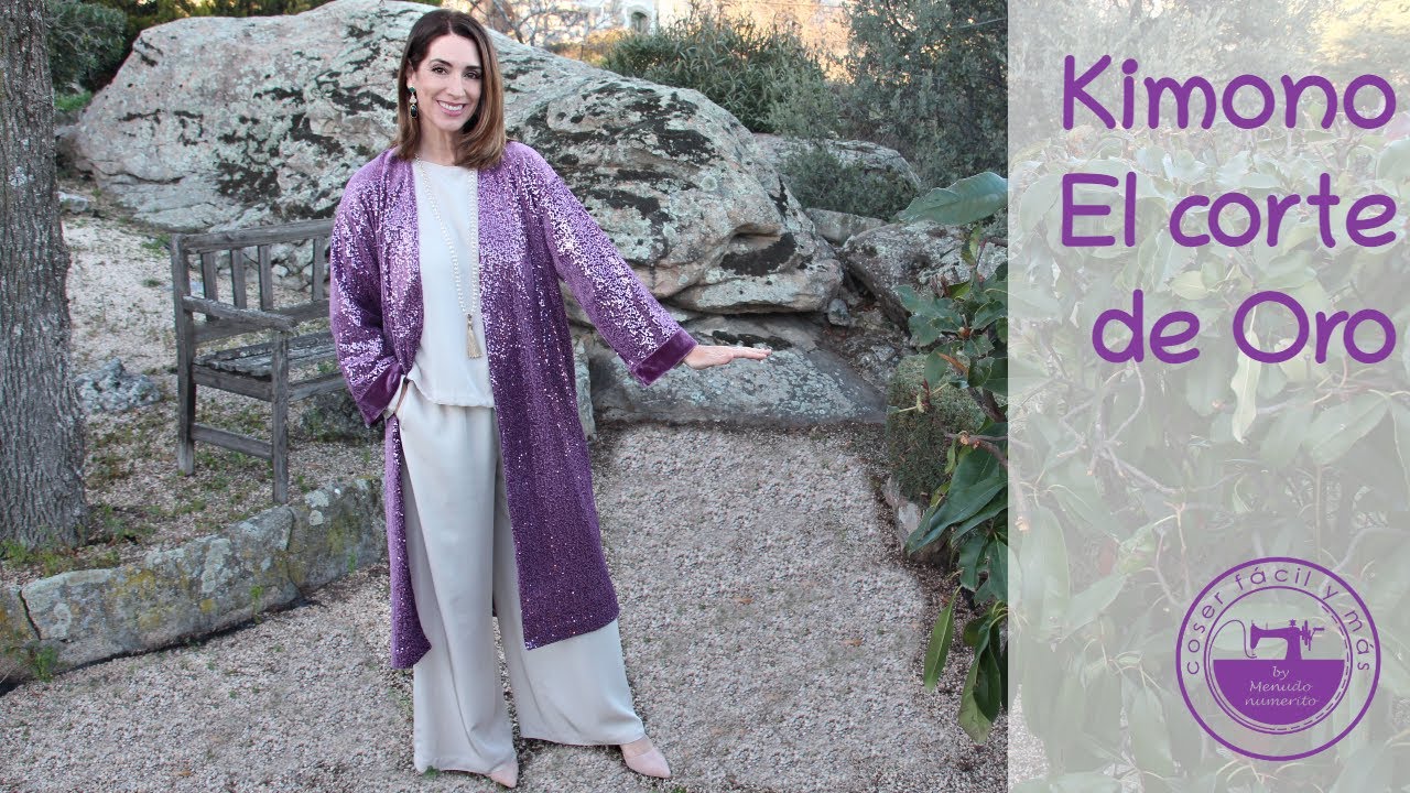 Kimono a medida con El corte de oro