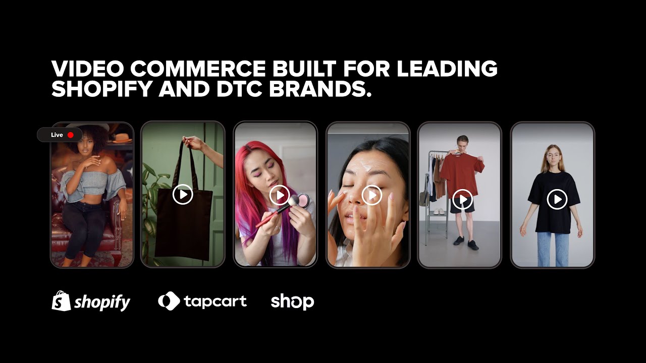 LyveCom: Shoppable Video and Lives Streaming For Shopify and DTC Brands