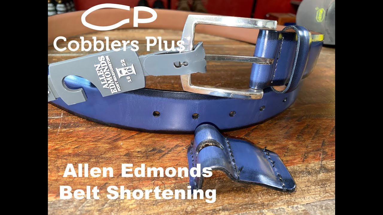 Allen Edmonds- Belt Shortening