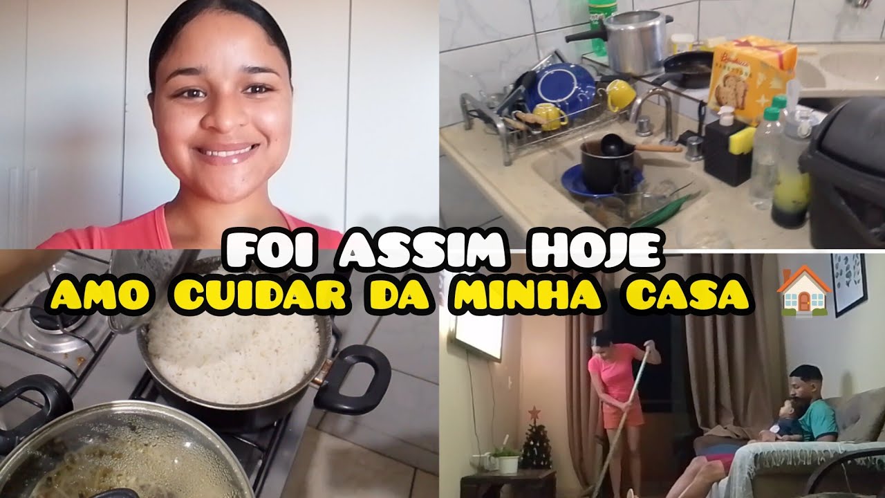 Meu esposo fez a janta🍲 | Rotina real em família✨🥰