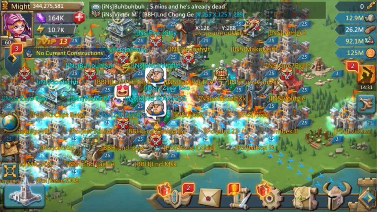 Lords Mobile: Triple Rally 412Mil Might ZEROED + More Rallies & Solos