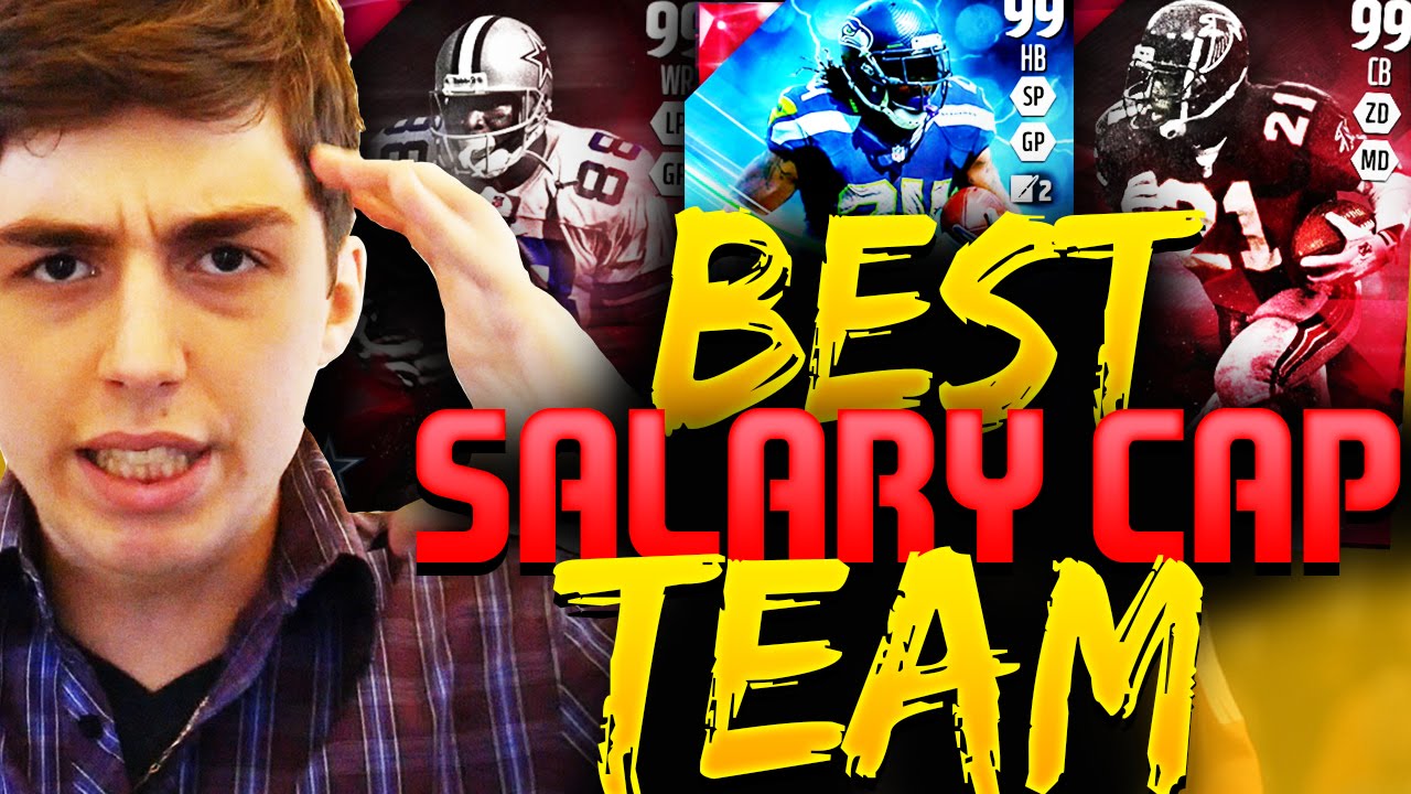 BEST SALARY CAP TEAM EVER! NEW GAME MODE! MADDEN 16 SQUAD BUILDER