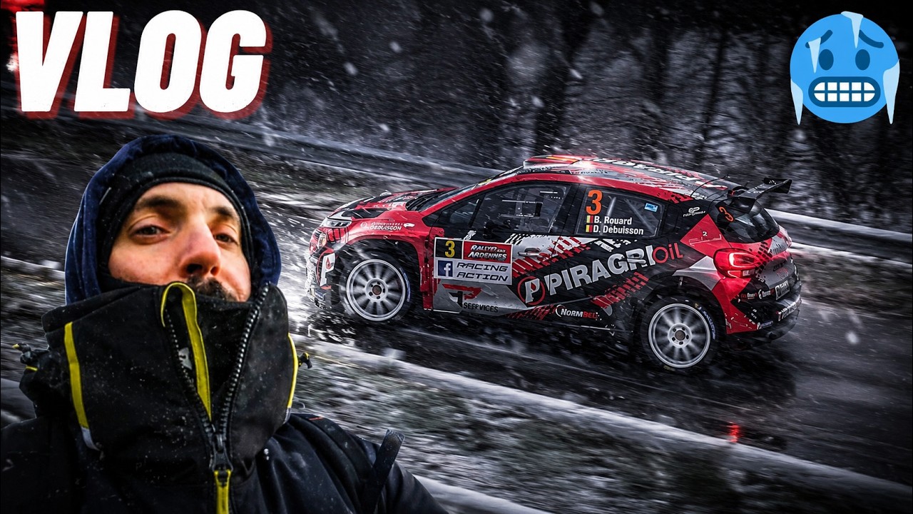 VLOG#71 Rallye des Ardennes 2026 Χιόνι από το πουθενά!