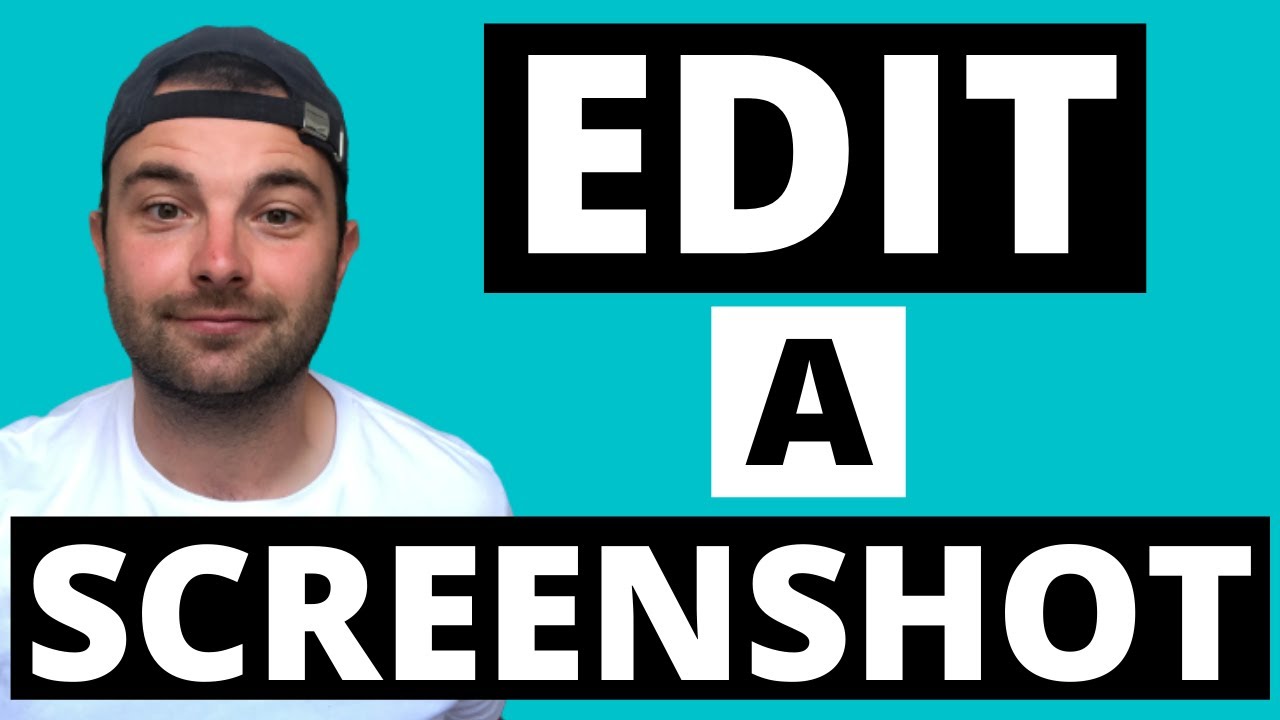 How to EDIT a Screenshot ONLINE