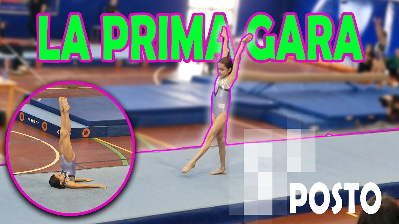 LA PRIMA GARA DI GINNASTICA ARTISTICA DI SARA