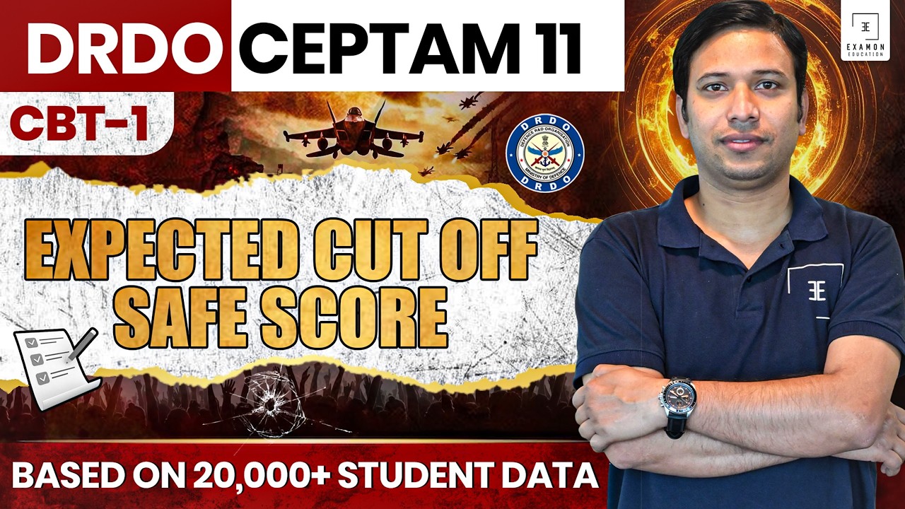 DRDO CEPTAM 11 CBT 1 Expected Cut Off 2025 | Safe Score & Answer Key Date