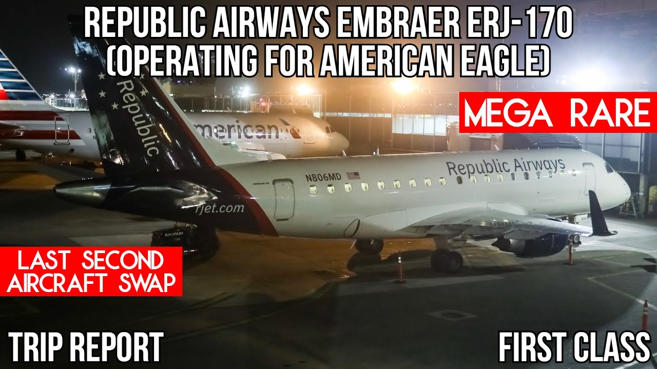 [TRIP REPORT] Republic Airways (AA) Embraer ERJ-170 (FIRST CLASS) New York (LGA) - Columbus (CMH)