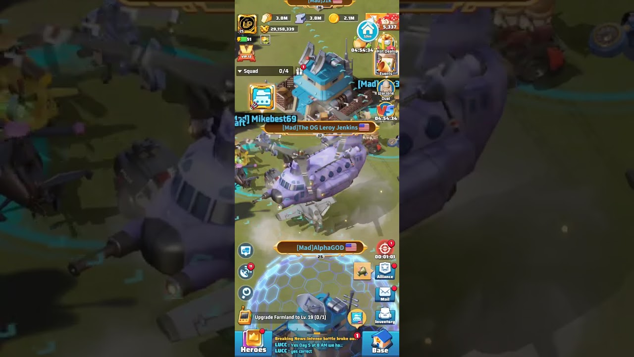 Attack Helicopter Skin Last War Survival