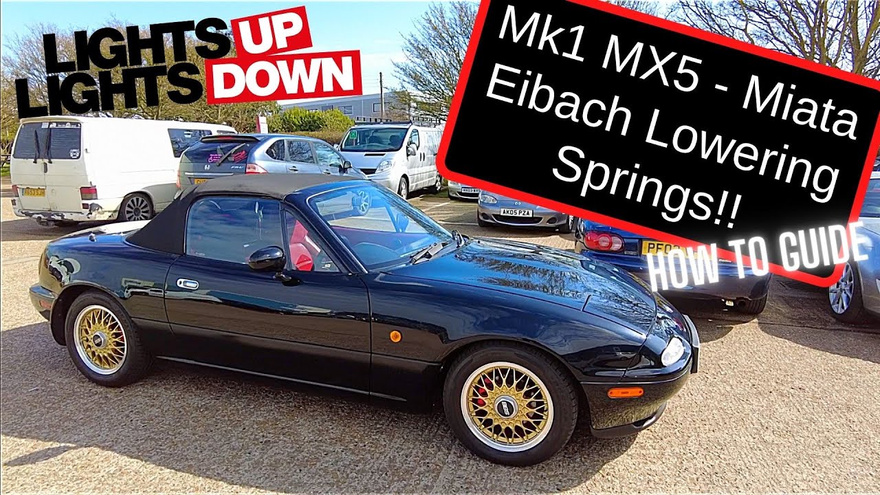 Mk1 MX5 Eibach Lowering springs - NA Miata