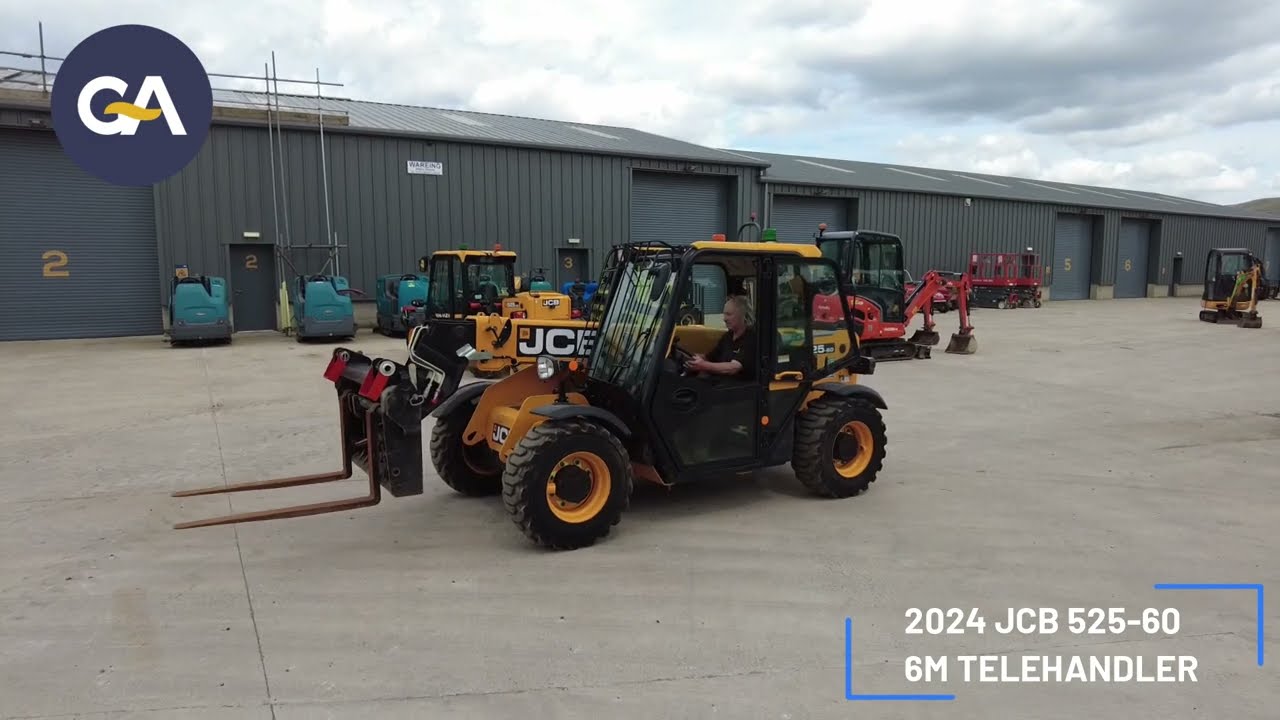2024 JCB 525 60 6M TELEHANDLER