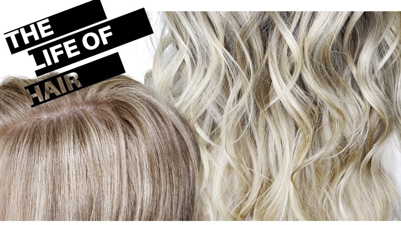 Highlights Balayage Bleaching Technique Base Bump And Toner | Lived In Blond Hair