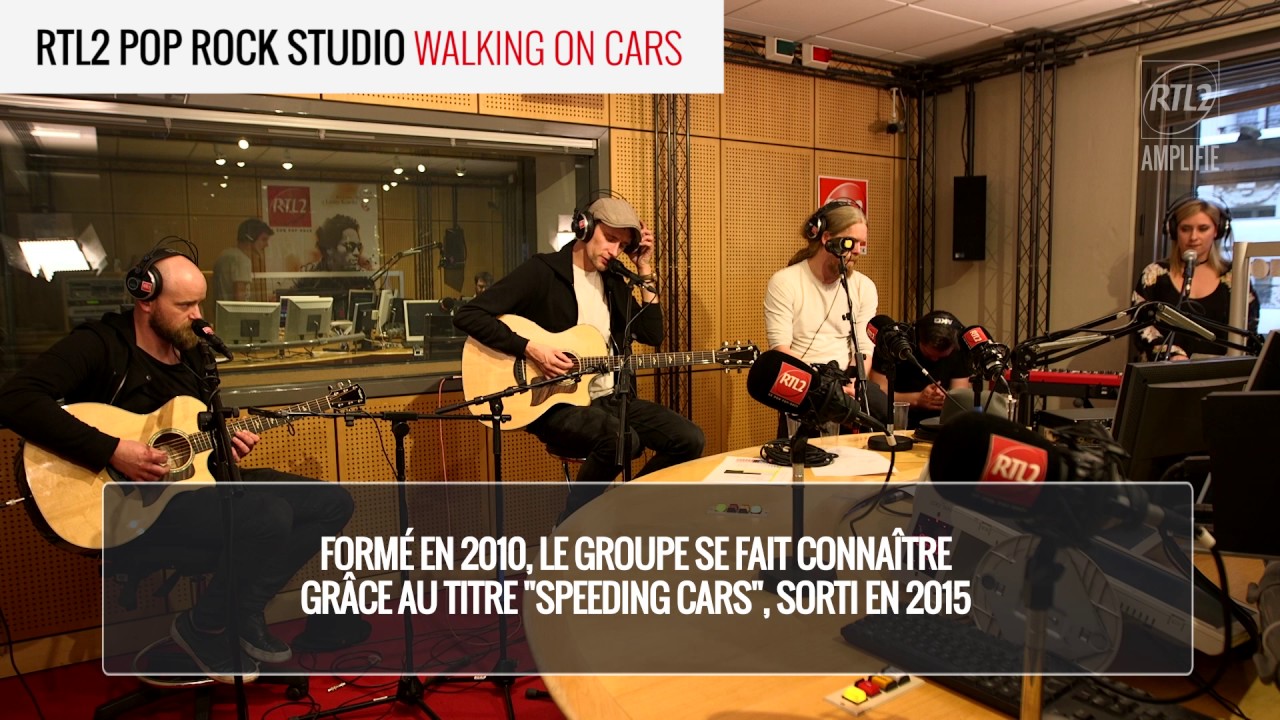 Walking on Cars - Catch me if you can (Live) - RTL2 Pop Rock Studio