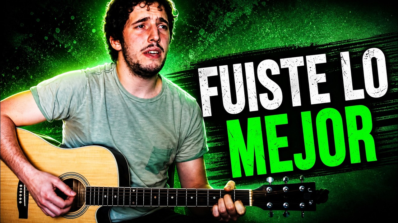 Fuiste lo mejor - INTOXICADOS | Cover GUITARRA acústica
