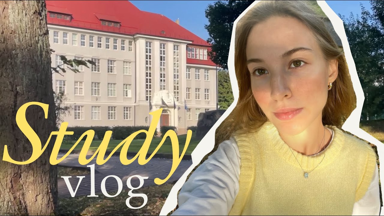 Study vlog: начало осени // учеба на психолога в БФУ // спокойное обучение ☀️🍂💫