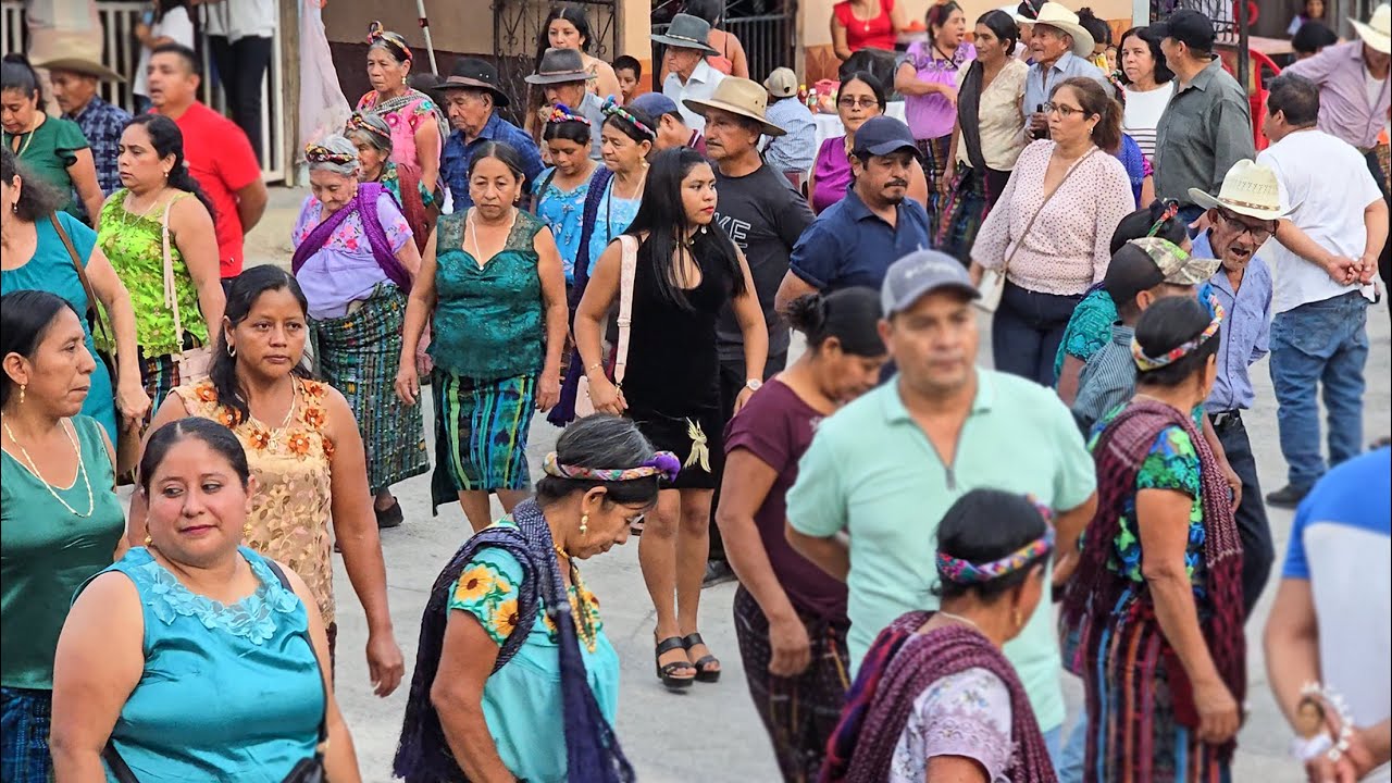 Baile Regional Jacalteco con la Sonora Juvenil en la Fiesta de La Laguna, Jacaltenango 2025
