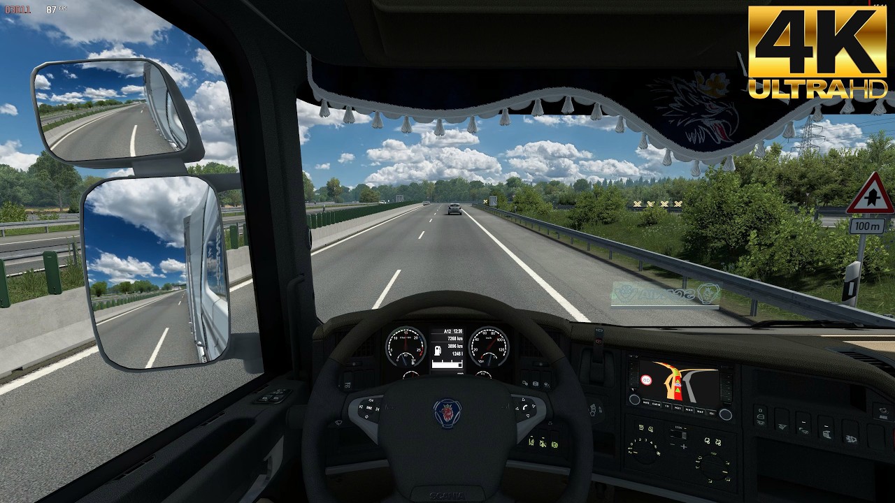 Euro Truck Simulator 2 1.58 ➤ Germany Gameplay 4K60FPS