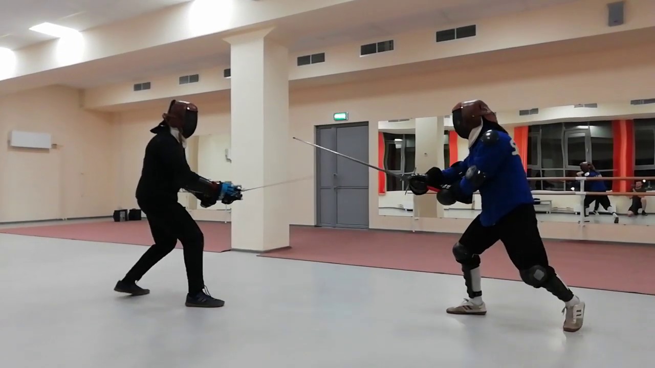 HEMA sparring - Longsword (federschwert)