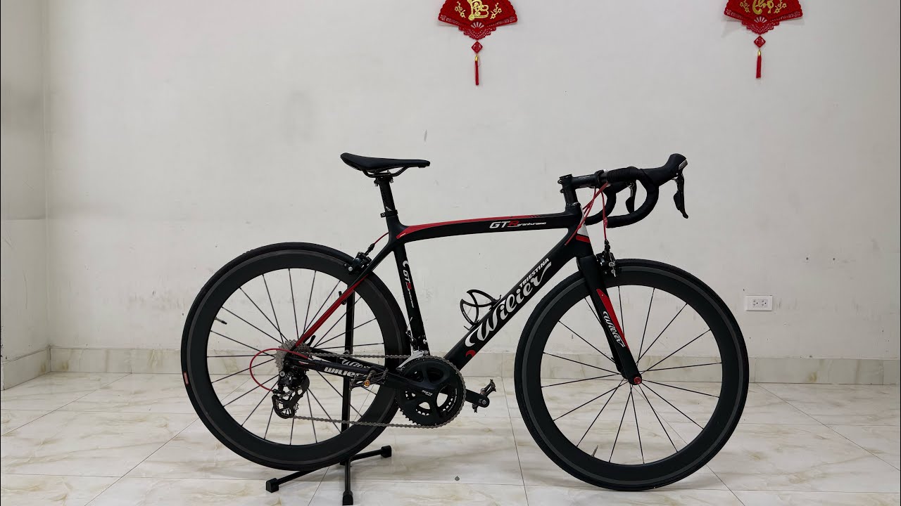Chủ cũ chịu lỗ từ 70-80% Chiếc Xe đạp Road Wilier Ý. Full Carbon Gr Full shimano 105R5800,2x11 Sz 49