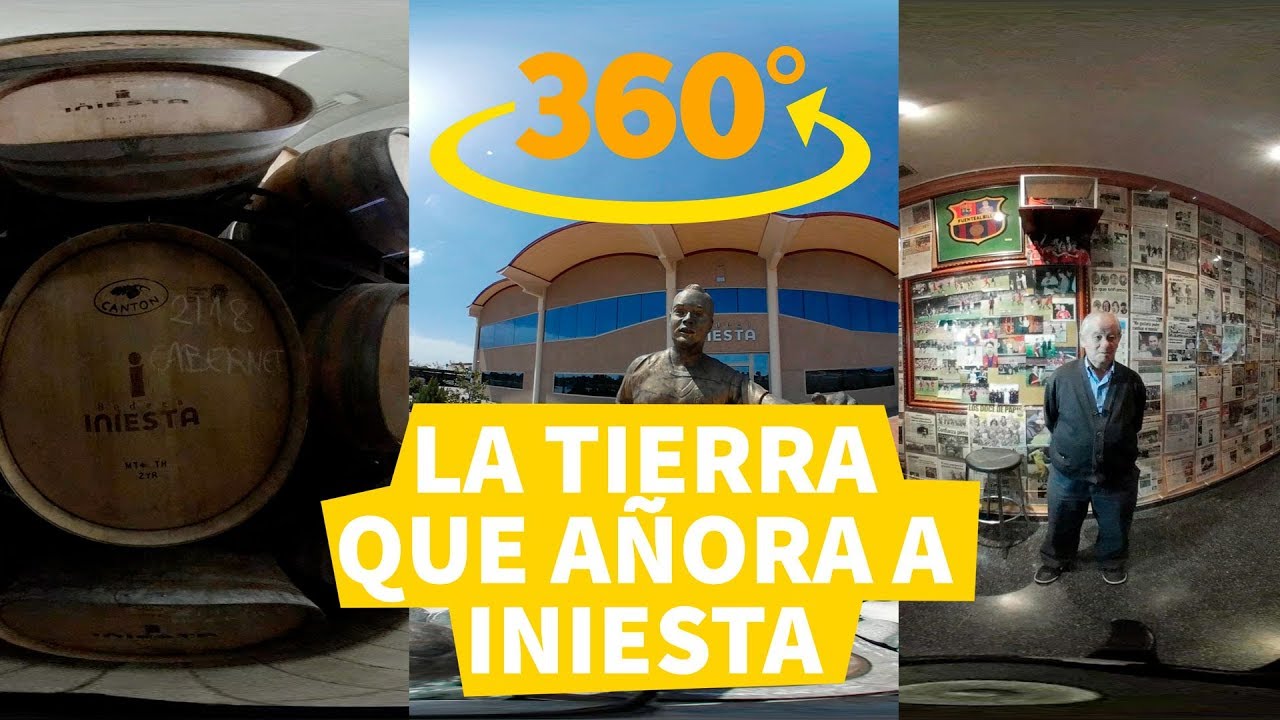 INIESTA | Descubre Fuentealbilla en 360º: la tierra que le vio nacer | Diario AS