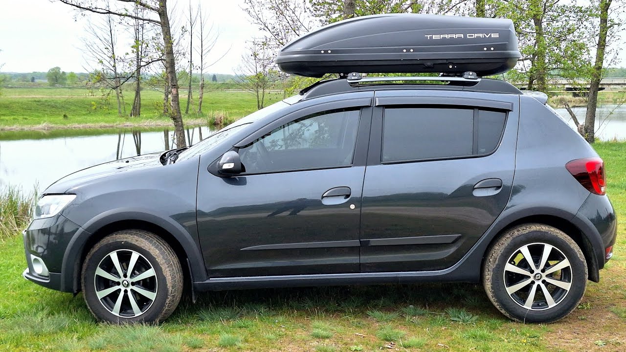 Renault Sandero Stepway. Бокс TERRA DRIVE 44OL