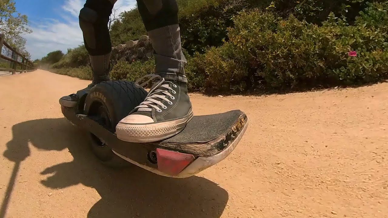 Onewheel XR Trail Riding -  San Diego Torrey Highlands Park Part 3 (WTF Rails)