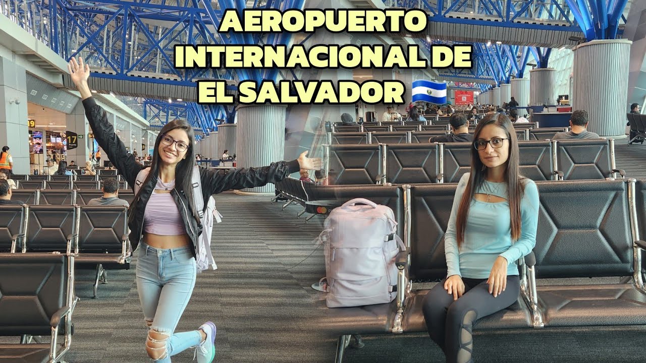 Nos vamos de VIAJE ✈ | Así está el AEROPUERTO de EL SALVADOR 🇸🇻