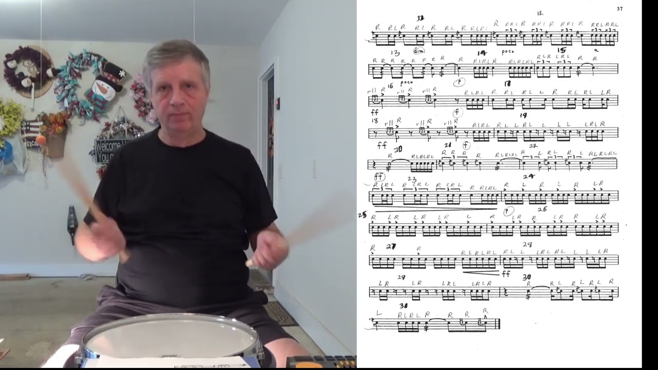 Alabama All State Snare 2024 Video # 7