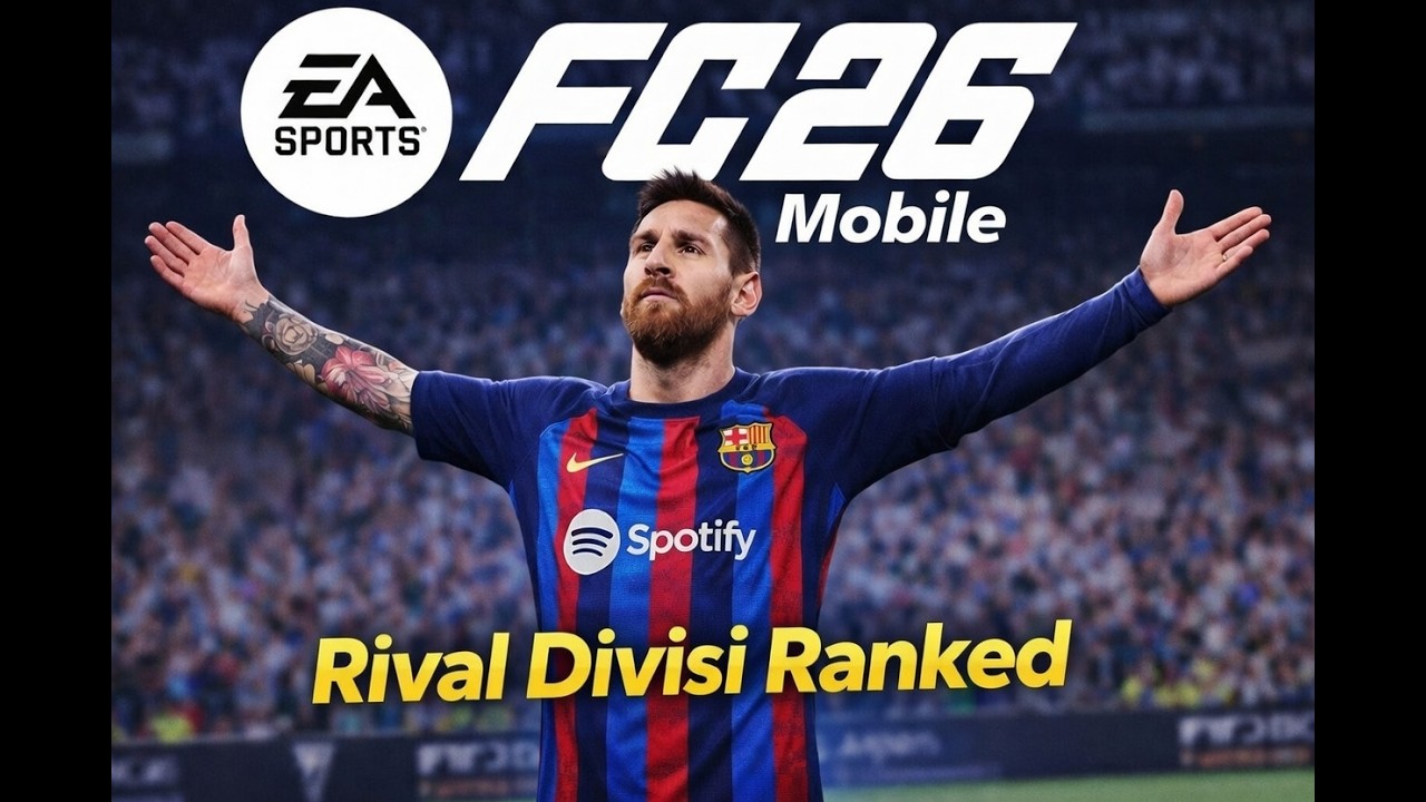 PERJUANGAN DI RIVAL DIVISION! BISA NAIK TIER GAK?  EA FC Mobile #eafcmobile #eafcmobileindonesia