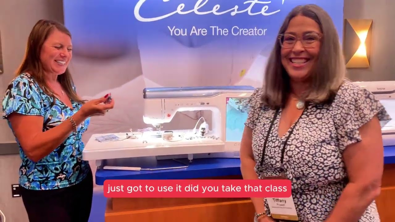 Brother Experience 2025 in Austin, Texas | Celeste CX1 + CX1e Overview with Tiffany #BrotherBEX2025