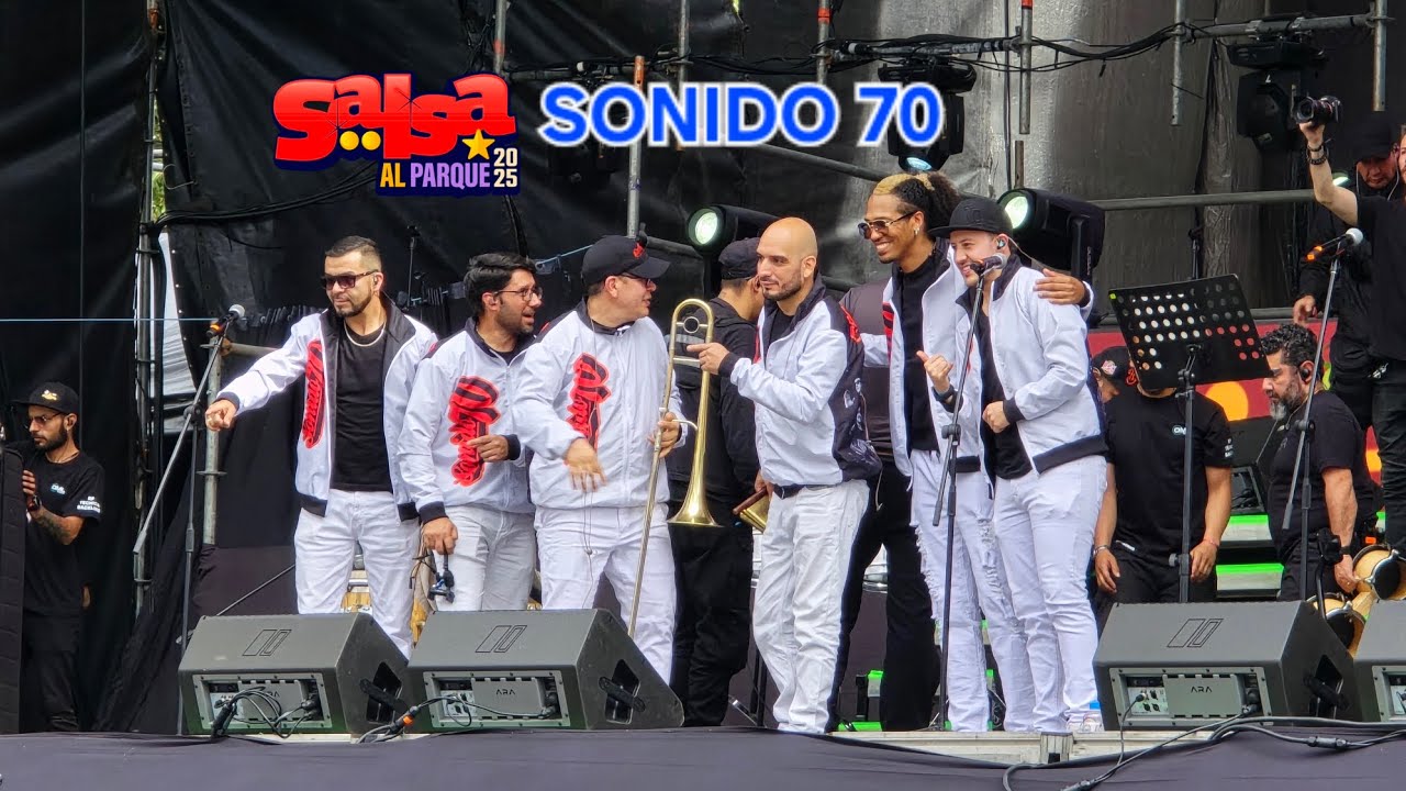 SONIDO 70 EN VIVO CONCIERTO DE SÚPER SALSA EN EL #SALSAALPARQUE2025