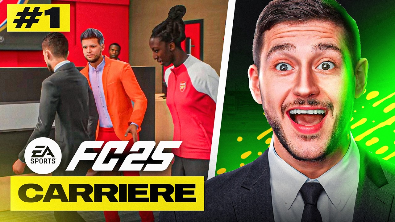 Carrière Manager FC25 #1 : Nouvelle saison, nouveau club !